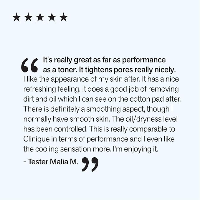 Facewater Toner-ish Sensitive pH Balancing Licorice Root Alcohol Free Toner
