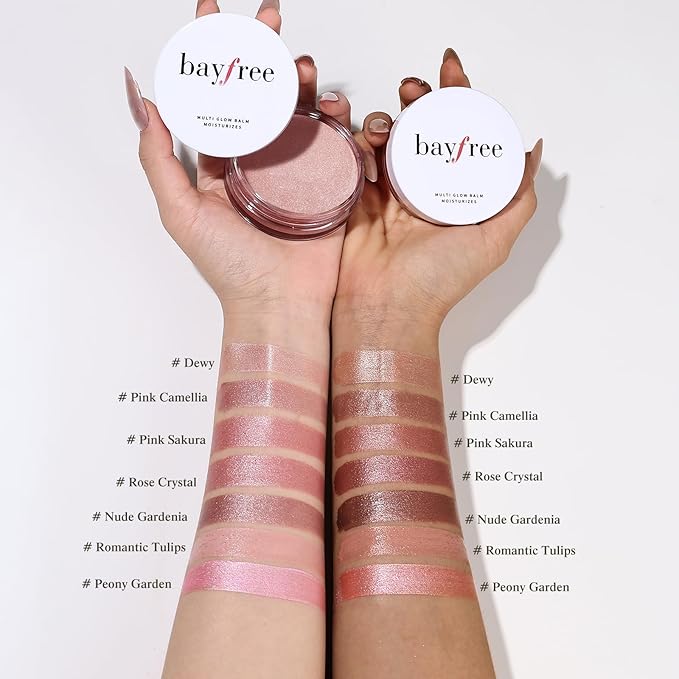 bayfree Multi Glow Balm, Cream Blush for Cheeks, Blush Balm Face Makeup, Radiant Finish, Hydrating, Creamy, Lightweight & Blendable Color, Face Makeup 0.63 Oz
