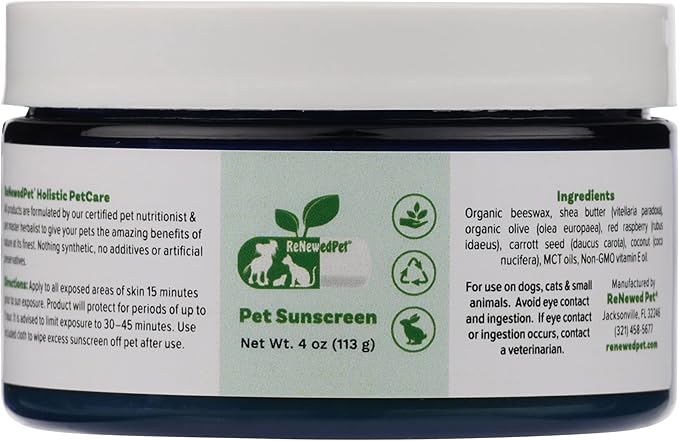Pet Sunscreen (4 oz.)