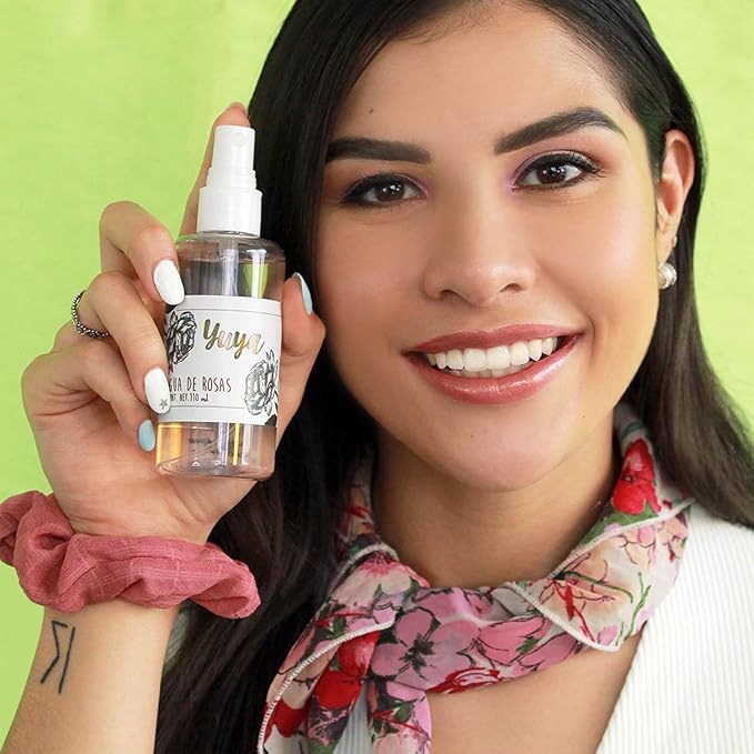 YuYa Cruelty-Free Makeup - Rose Water Toner for Glowing Skin, Deep Hydration & Maximum Nourishment. Ideal Ingredients for Healthy & Toned Skin