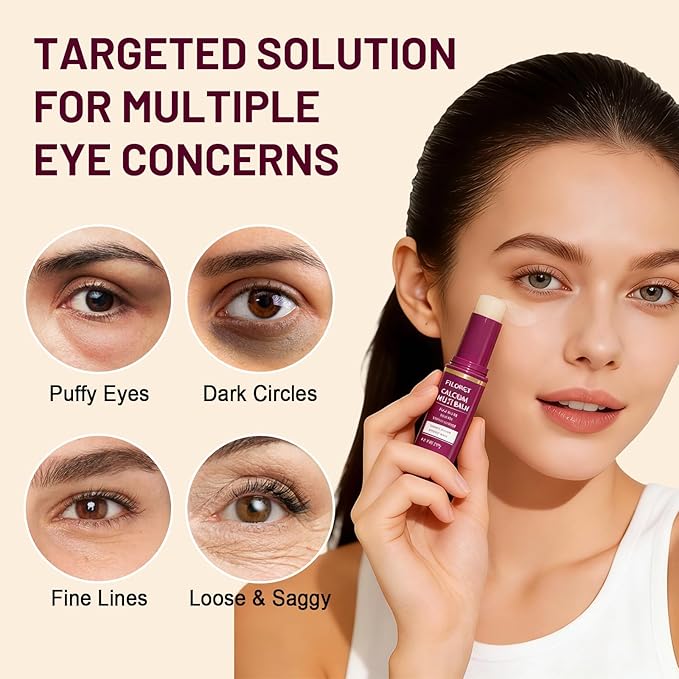 Calcium Multi Balm Stick + Calcium Intense Cream, Anti-aging, Moisturizing & Smoothing Eye Care, Gentle for Skin