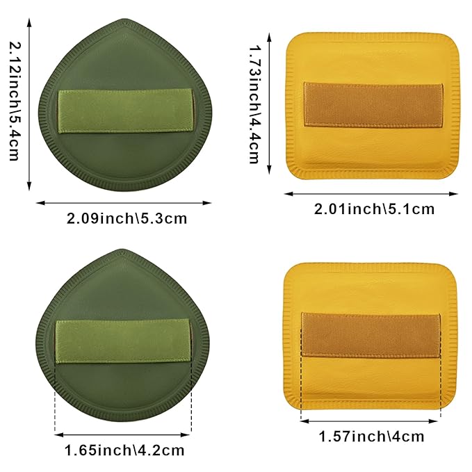 8 PACK Foundation Sponge, Korean Makeup Powder Puff Ultra Soft Sponge Puff, Makeup Cushion Puff, Cushion Puff for Foundation and Powder, for Liquid, Cream, and Powder