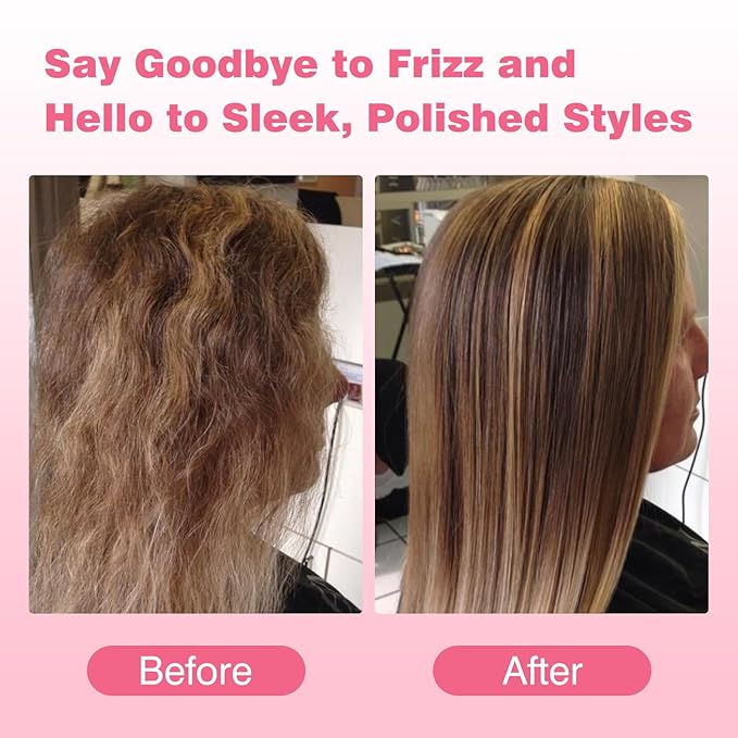 Sunnyholiday Styling Cream for Hair, Taming Wand 3-in-1 Formula Controls Flyaways, Smooths Frizz & Styles Edges Lightweight Hold, No Flaking, Slick Back Hair Products for All Hair Types (0.6 oz.).