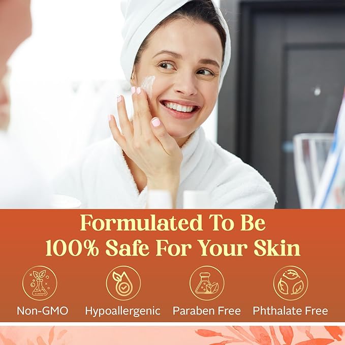Envy Vitamin C & Vitamin E Face Moisturizer Cream - Hydrating, Reduces Acne Scars & Fine Lines - Anti-Aging, Dermatologist Tested for All Skin Types - 1.69 Fl. Oz