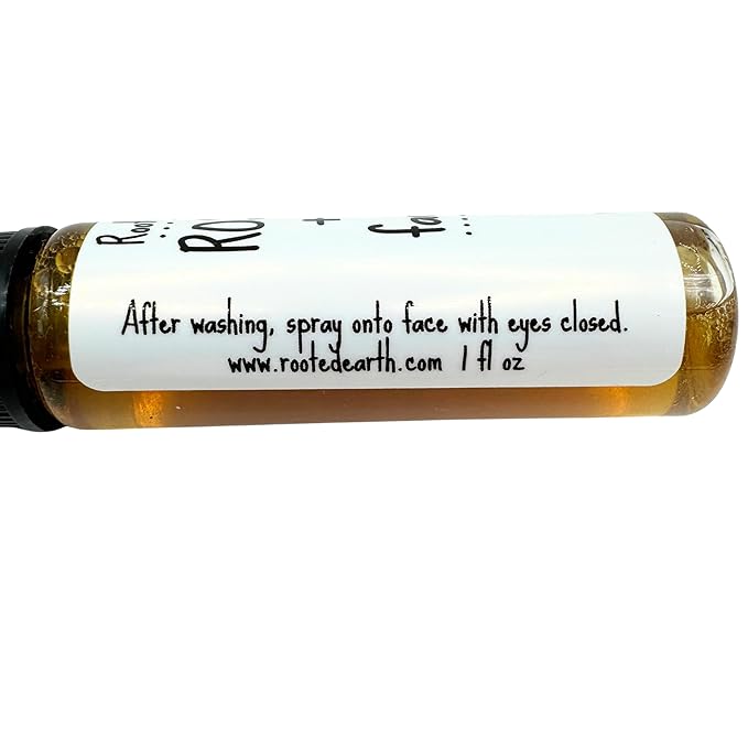 Rosemary and Rose Face Toner - 1 fl oz - Herbal Spray - Facial Mist