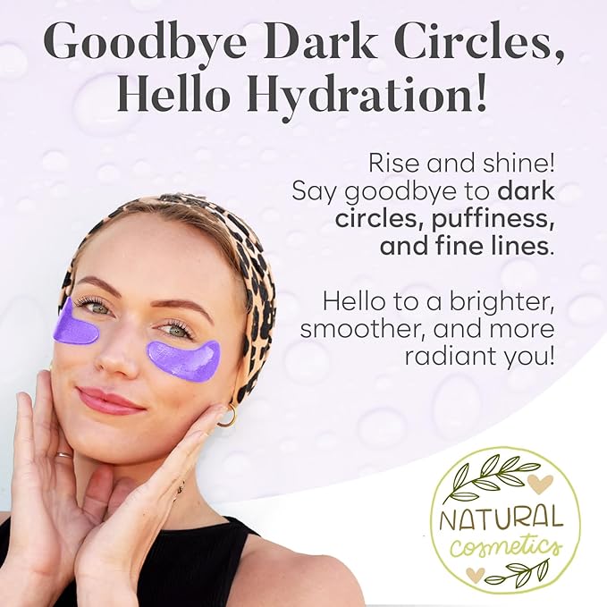 Retinol & Collagen Under Eye Patches (30 Pairs) - For Dark Circles & Puffy Eyes - Eye Care Mask