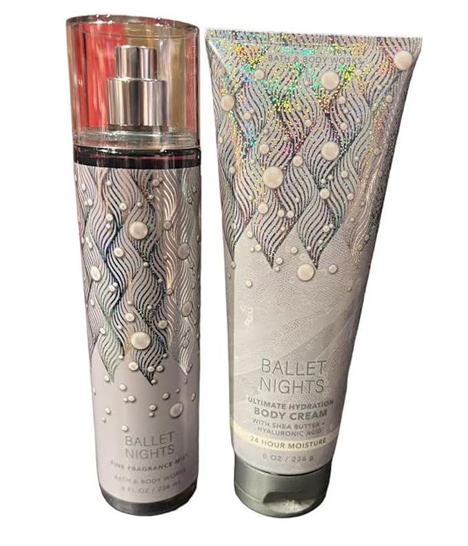 Bath & Body Works Bath and Body Works Fragrance Gift Sets (Ballet Nights Mist and Cream)