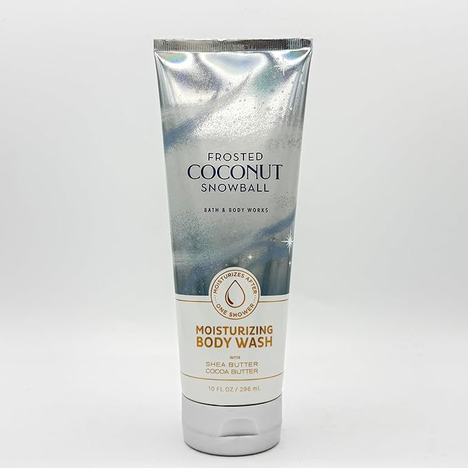Bath & Body Works Frosted Coconut Snowball 3-Piece Set | Includes: Moisturizing Body Wash, Fine Fragrance Mist and Ultimate Hydration Body Cream