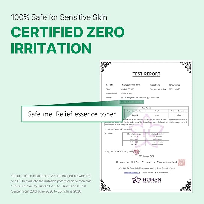 Make P:REM Safe Me. Relief Essence Toner, Quick and Deep Hydrating Face Toner, All Skin Types, 24-Hour Moisturizing, EVE Vegan, Korean Skin Care (6.76 fl oz, 200ml)
