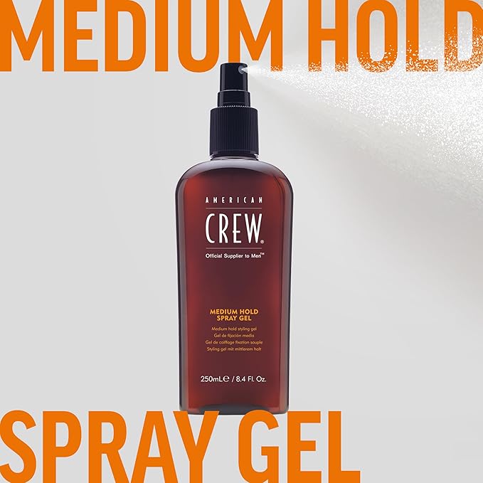 American Crew Men's Hair Spray, Medium Hold, 8.45 Fl Oz