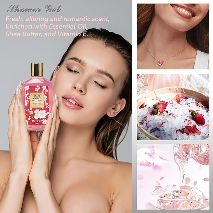 36Pcs Mothers Day Gifts for Women - Luxury Bath and Body Gift Set Spa Gift Set for Women Beauty Care Kit | Gift for Christmas, Birthday, Valentines Day Gifts for Her Wife Perfect for Travel
