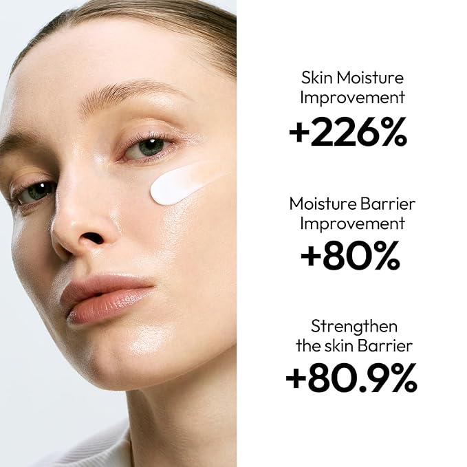 LAYERLAB S-Panthenol Intensive Facial Moisturizer, 7% Panthenol & 10% Squalane for Dry, Sensitive Skin, Moisture Barrier Support & Visibly Calms Redness, Korean Skincare Face Cream 60ml, 2.02fl oz.