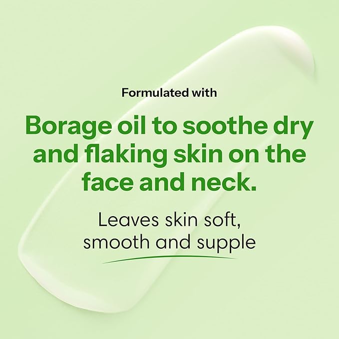 ShiKai Borage Therapy Facial Moisturizer | Unscented Cream for Face & Neck | Daily Skin Lotion for Dry or Sensitive Skin | Non-Greasy, Gentle Formula