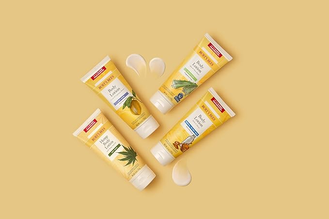 Burts Bees Body Lotion for Normal to Dry Skin with Milk & Honey, 6 Oz (Package May Vary)