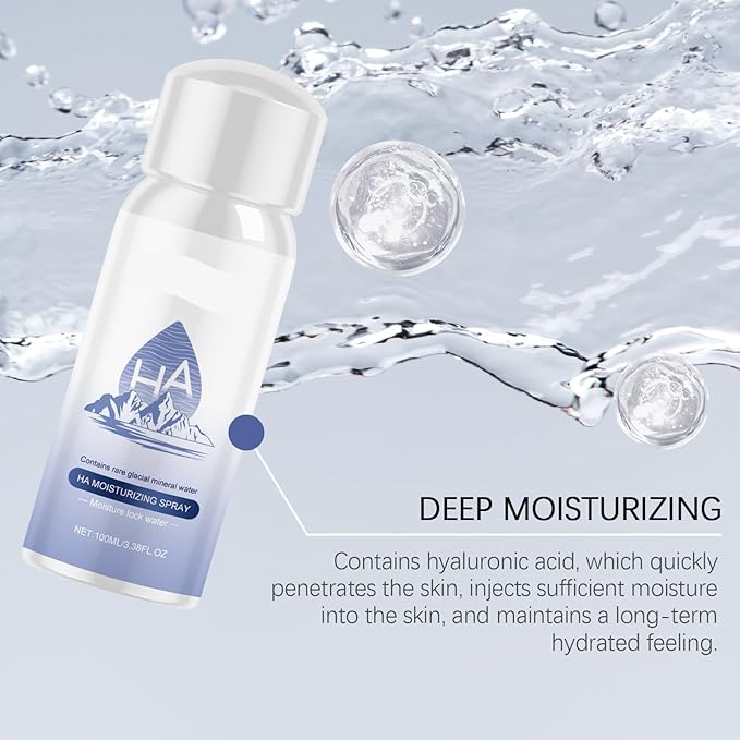 Hydrating Facial Spray - Deep Moisturizing Toner, Quick Absorption, Long-Lasting Hydration, Gentle Formula For Daily Skincare(2PCS)