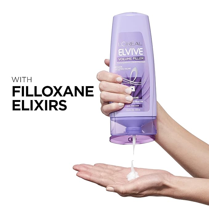 L'Oreal Paris Elvive Volume Filler Thickening Conditioner, 28 fl. oz.