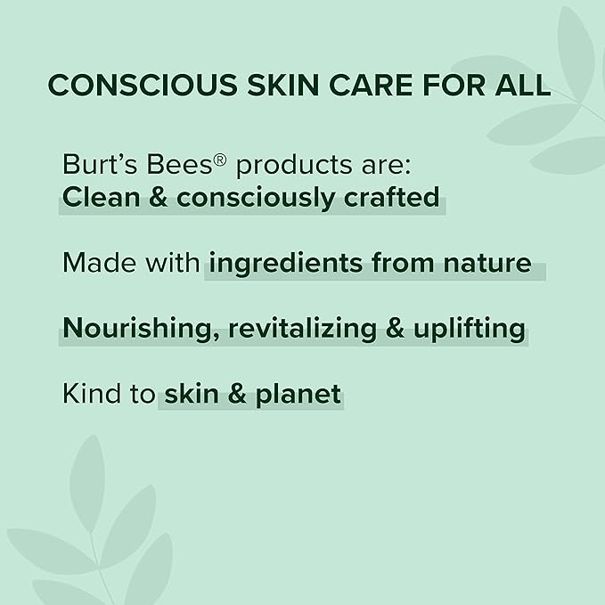Burt's Bees Clear and Balanced Even Tone Liquid Face Exfoliator, Gentle Exfoliator Reduces Look of Pores and Improves Uneven Pigmentation, 12 Oz