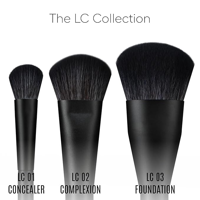 rephr LC 02 Complexion Brush, Synthetic Bristles, Liquid/Cream Blush, Contour & Bronzer Application