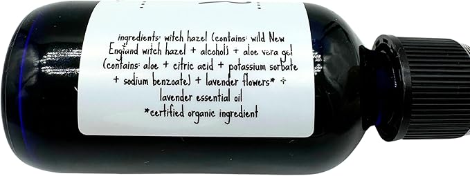 Lavender Infused Face Toner - 2 fl oz - Facial Toning Spray - Herbal with Lavender Essential Oil