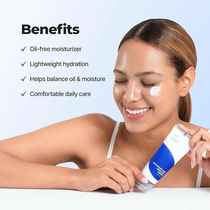 ISNTREE Hydration & Firming Skincare Set – Hyaluronic Acid Sun Gel + Aqua Gel Cream + PDRN Ampoule + Sleeping Mask | Korean Skincare Routine Bundle