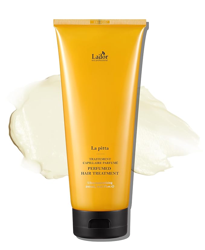 La’dor perfumed hair treatment for damaged, bleached & permed hair – anti-frizz, deep nourishing & hydrating hair mask – non-oily moisturizing glossy & silky finish 01 La Pitta 5 fl oz Korean haircare