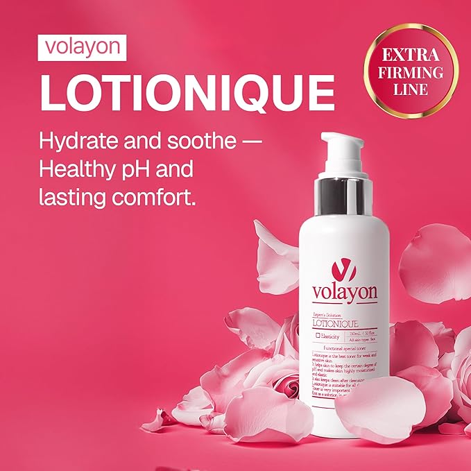 Lotionique – Ultra Elasticity & Moisture Balance with Adeonsine & Rosa Damascena Flower Water for Skin Toner, Korean Skin Care, 5.1 fl.oz.