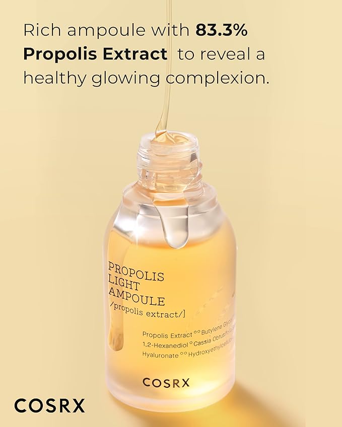 COSRX Honey Glow Ritual- Honey Toner + Serum Duo- Korean Toner & Moisturizer for Daily Hydration, For all Skin Types, Propolis Extract, Glow and Radiance, Korean Skin Care