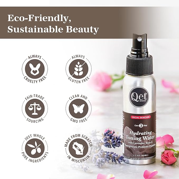 Hydrating Toning Water with Lavender & Rose