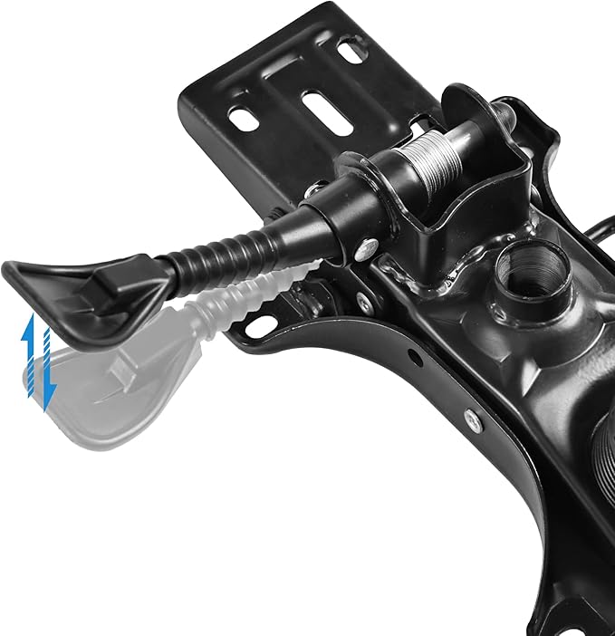 Heavy Duty with Adjustment Backrest Tilt Replacement Office Chair Swivel Tilt Control Seat Mechanism Gas Type (6×8 Hole)