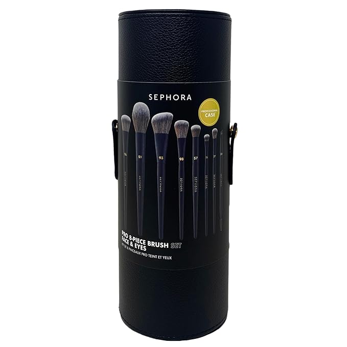 Sephora Collection Limited Edition 8-Piece Pro Face and Eye Brush Set
