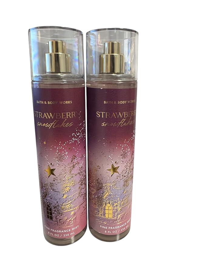 Bath & Body Works Bath and Body Works Fragrance Gift Sets (Strawberry Snowflakes Mist - 2 pk)
