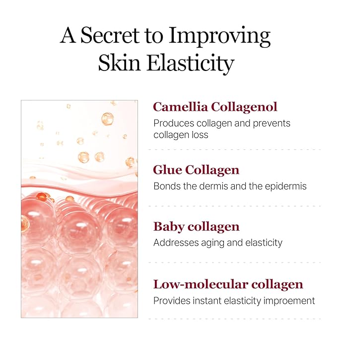 ROUND LAB Camellia Deep Collagen V Lifting Gel Mask 4ea | Double-chin Turkey Neck Instant Face Lifting Mask, Cooling and Depuffing Face Toning Belt, Firming Sagging Skin, Korean Skin Care, 10g/0.35oz