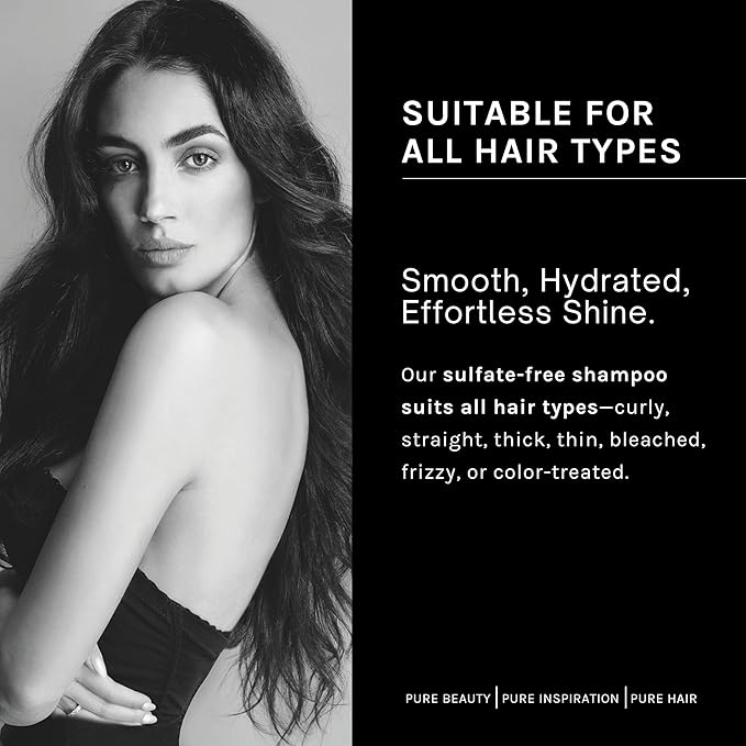 pH PURE HAIR Laboratories Ultimate Summer Hair Care Essentials: Shampoo Conditioner & Anti-Frizz Oil for Sun, Salt & Chlorine, Hydrates & Repairs with Aloe Vera & Tulip Extract (8.45+8.45+3.38 fl oz)
