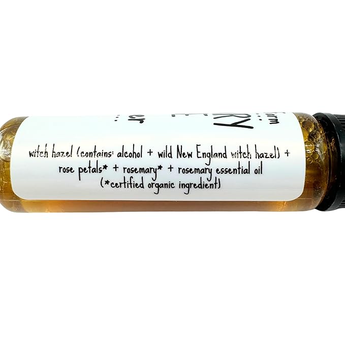 Rosemary and Rose Face Toner - 1 fl oz - Herbal Spray - Facial Mist