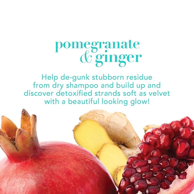 OGX Detoxifying + Pomegranate & Ginger Scalp Toner, 4 Ounce