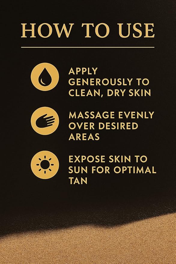 Coconut - Fast tan accelerator with Coconut, Carrot & Henna - Deep Browning Cream, Moisturizing Tanning lotion for Beach or Sun Bed