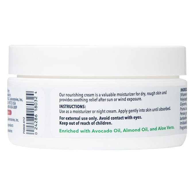 De La Cruz Vitamin E Cream Moisturizer for Face and Neck - Moisturizing Skin Care for All Skin Types - Made in USA