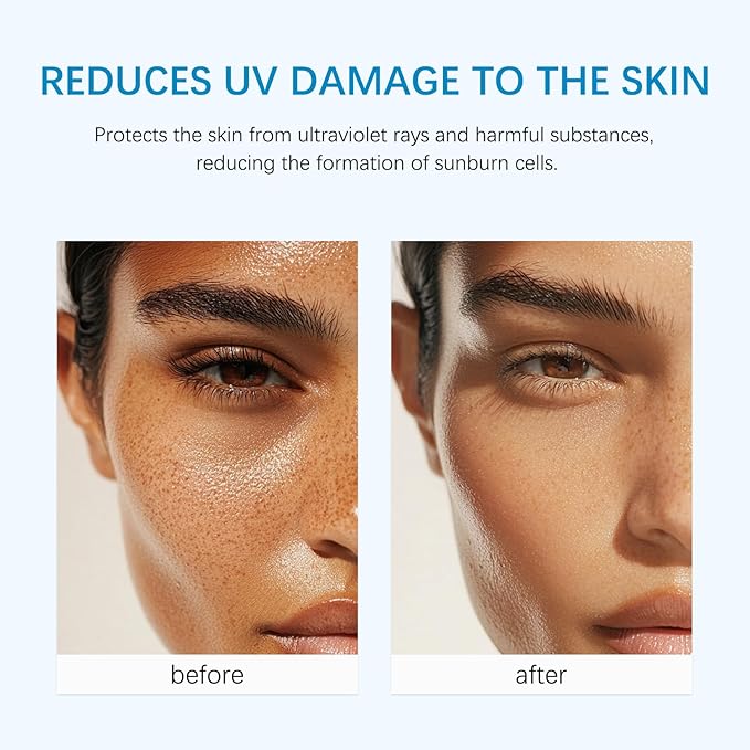 Tinted Sunscreen for Face, Broad Spectrum UVA/UVB SPF 50+++ Protection, Water-Resistant, Lightweight & Non-Greasy for Facial & Body, Travel Size Sunscreen, Daily Protection, 2 Pack
