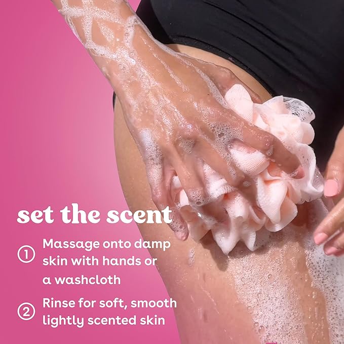 eos Cashmere Body Wash – Pomegranate Raspberry, Moisturizing Body Wash, Creamy Gel Formula, with Shea Butter, Glycerin, Vitamin E, pH Balanced, Sensitive Skin, Vegan, 16 fl oz