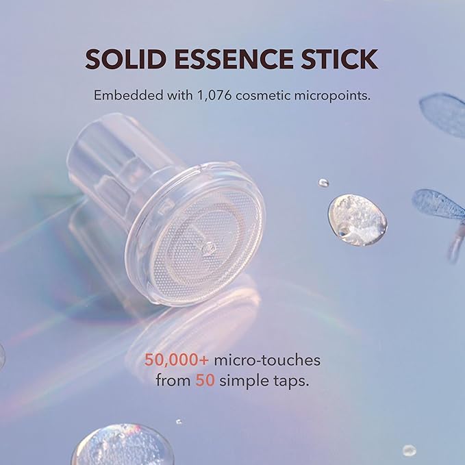 My Dermatologist's Vacation, COLLAGEN BOMB KKUG TAMP – Double-Acting Beauty Device with Micropoint ESSENCE STICK & AMPOULE, Korean Skincare Facial Serum Kit, 8 Single-Use Sets (2 Pieces Per Use)