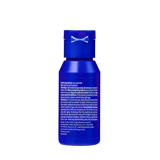 Harry's Face Lotion with SPF Face Moisturizer,1.7 Fl Oz,(Pack of 4)