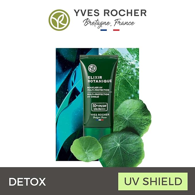 Yves Rocher Elixir Botanique Day Cream - Anti-Pollution, Repairing, SPF 50+ 30 ml