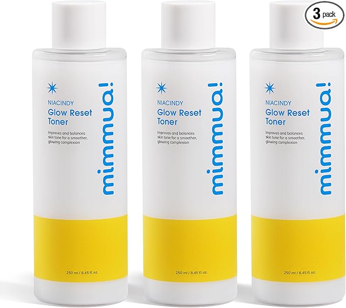 Glow Reset Toner | Korean Clinic Skincare - Thioctic Acid & Niacinamide 5% | Gentle Exfoliation w/Pumpkin Extract | Fades Dark Spots & Acne Scars | Deep Hydration | 250ml /8.45 Fl Oz
