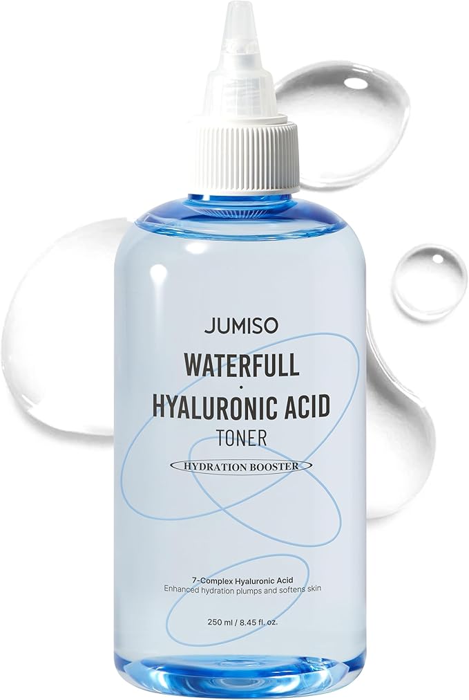 Jumiso Waterfull Hyaluronic Toner 250ml | Face Moisturizer, Facial Toner for All Skin Types, Daily Deep Hydration | Vegan, Fragrance-Free…