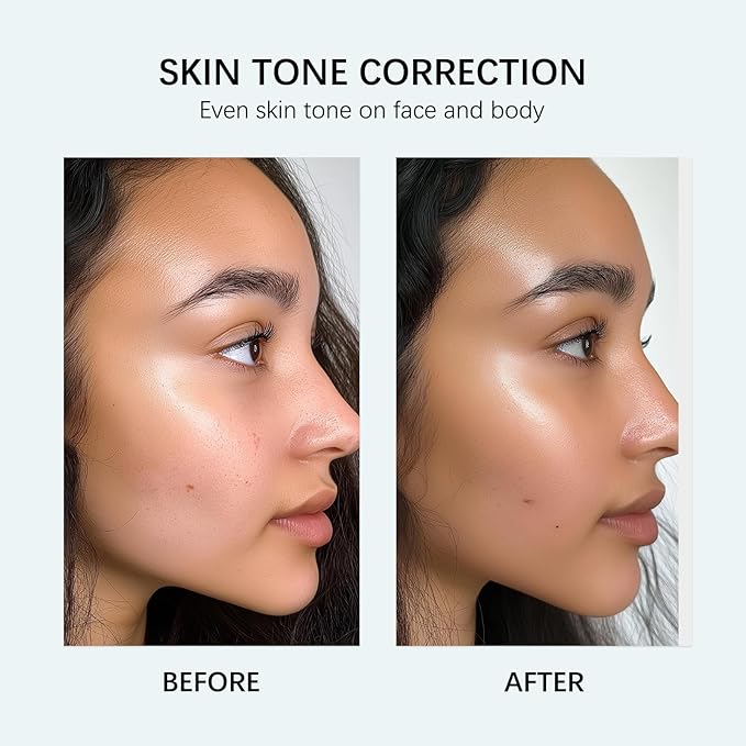 Skin Tint CC Cream Foundation with SPF 30,All-Over Complexion Perfector Shimmery Moisturizer,Concealer & Full Coverage Makeup,Waterproof & Transfer-Resistant,12H Wear for Flawless Complexion (Tan)