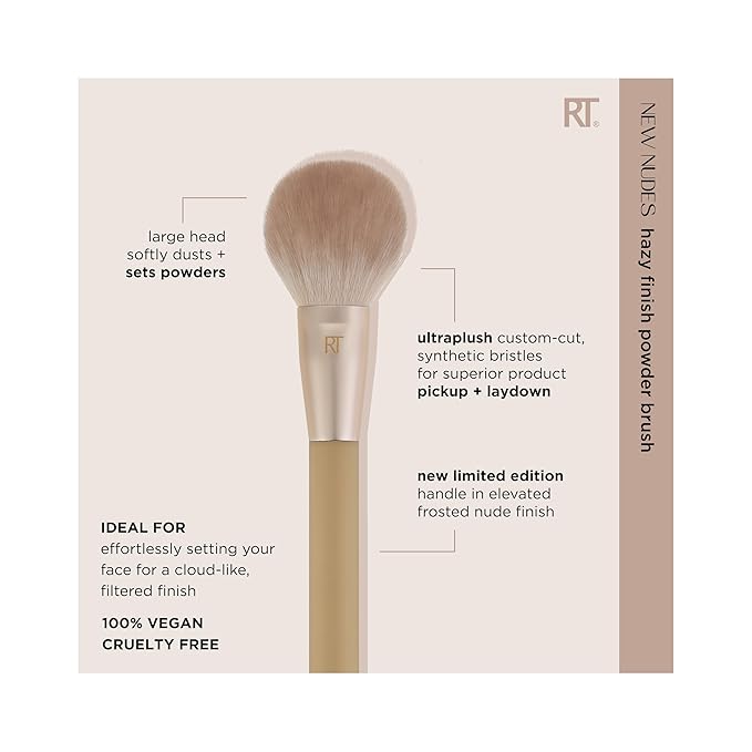 Hazy Finish Powder Brush by Real Techniques