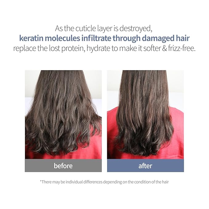Hydrating Shampoo for Dry Hair, Nourishing Korean Hair Care, Long-Lasting White Musk Fragrance, Hydrolyzed Keratin, Paraben-Free, 16.9 fl oz