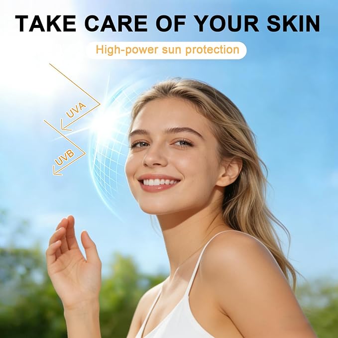 40PCS Mini Sunscreen with Hyaluronic Acid, SPF50+ PA+++ Travel Size Sunscreen Bulk (4ml Each), Lightweight & Non-Greasy & Hydrating, Waterproof Face & Body Sunscreen for Outdoor, Vacation, Daily Use