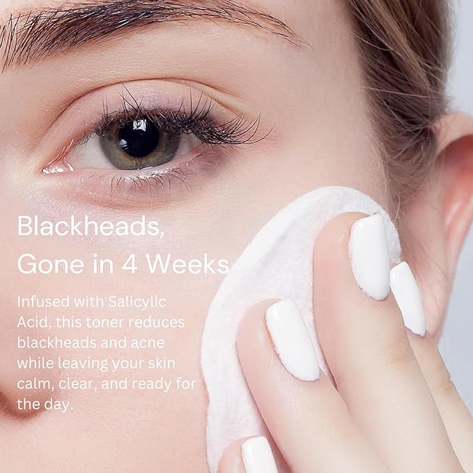 Clarifying Toner - Sweden’s #1 Skin Care Brand* Glow BHA + PHA Pore-Tight Facial Toner - Mild Exfoliating Toner with Hyaluronic Acid, Green Tea, Citric Acid + Tea Tree. 120ml