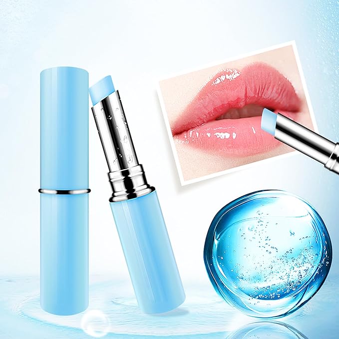 Hyaluronic Acid Lip Balm, Long-lasting Moisturizing Lips, Lip Care Daily Use Lip Balm (New Packing) (Hyaluronic acid)